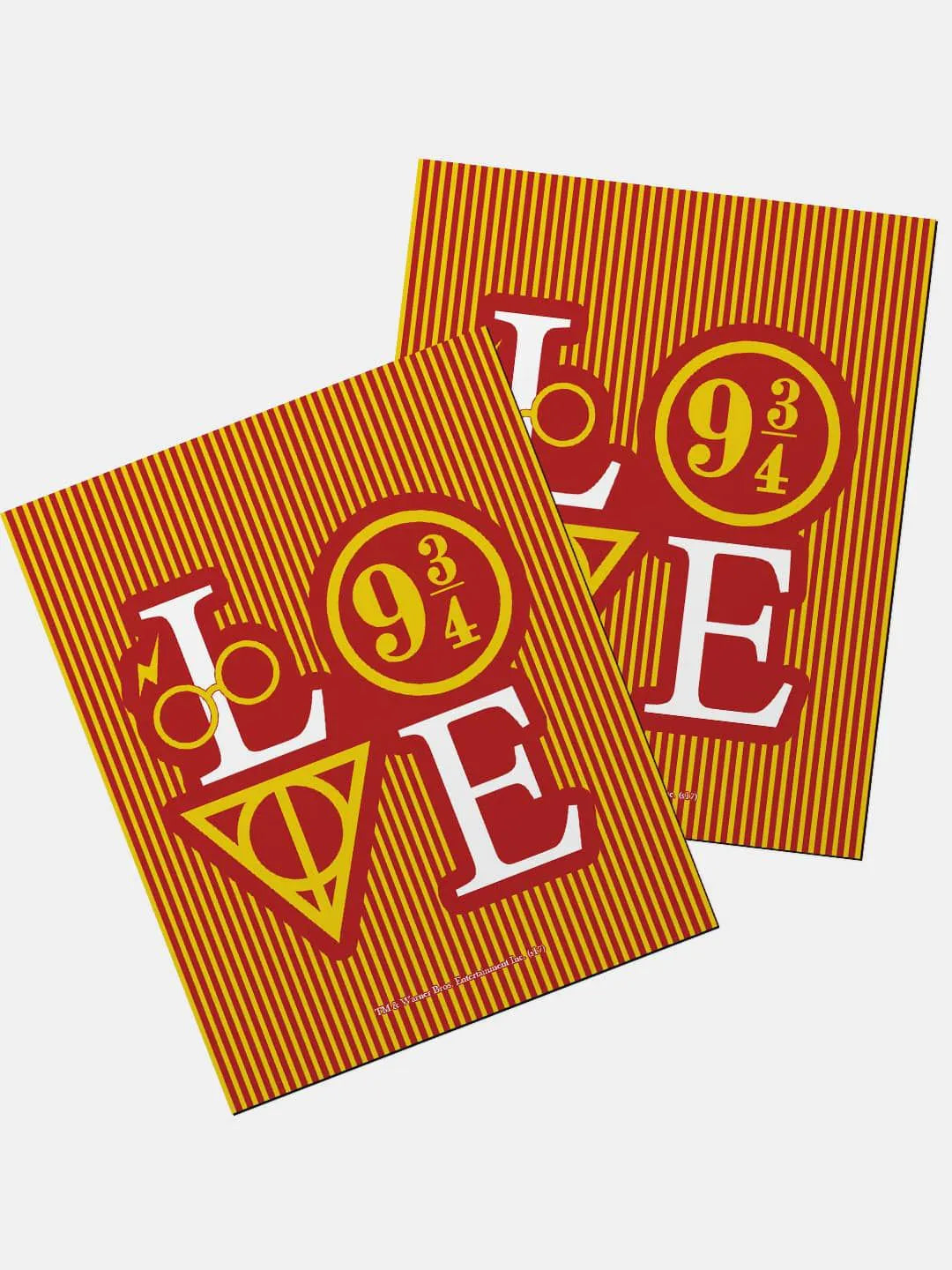 Harry Potter Love 9 3/4 Fridge Magnet