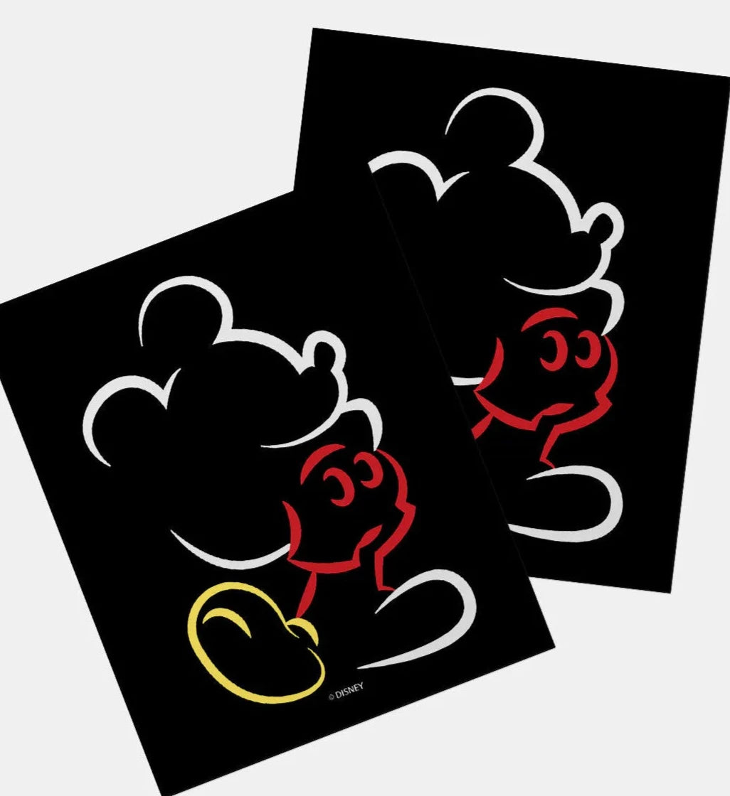 Mickey Silhouette Stroke  Fridge Magnet