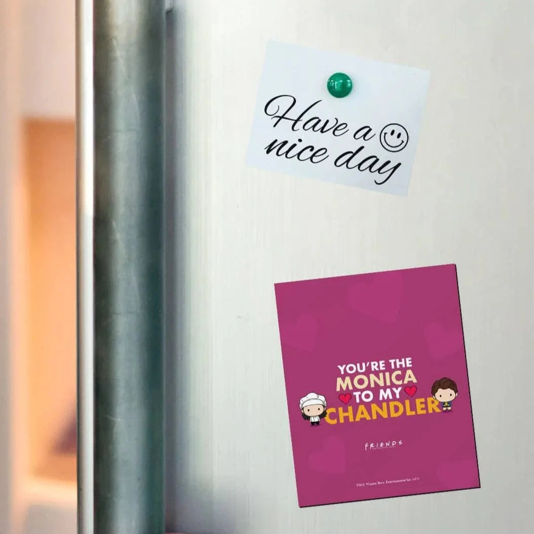 Friends You're The Monica To My Chandler Fridge Magnet