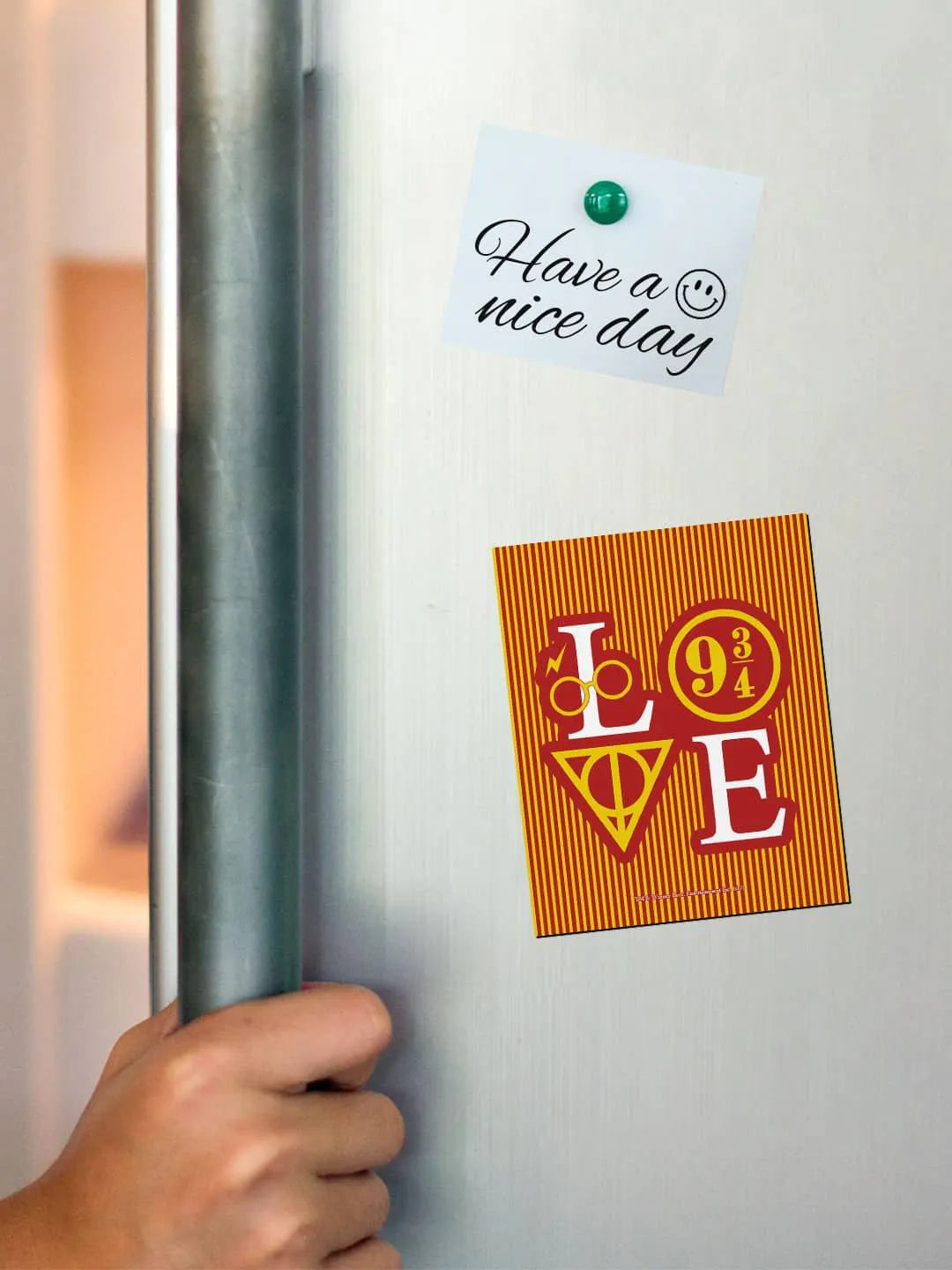 Harry Potter Love 9 3/4 Fridge Magnet