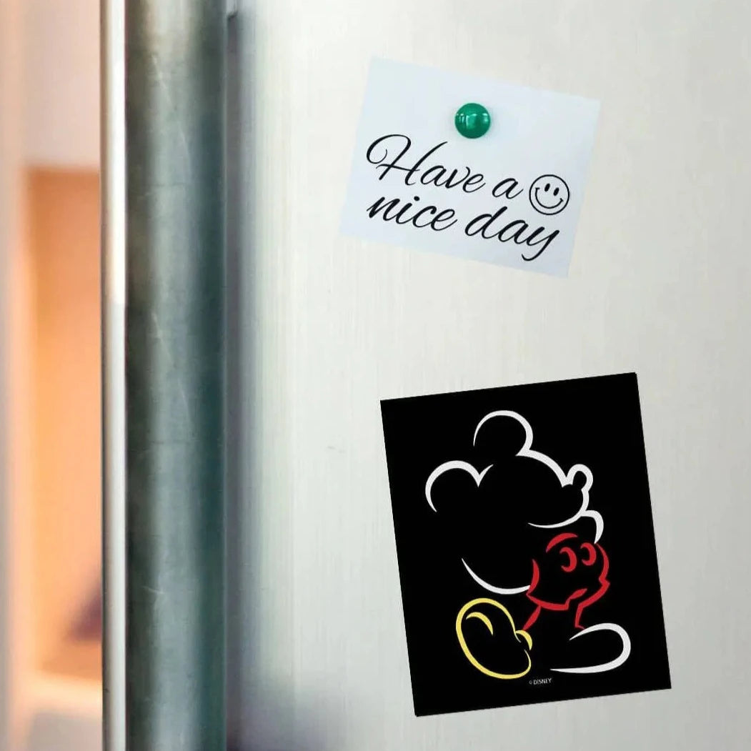 Mickey Silhouette Stroke  Fridge Magnet