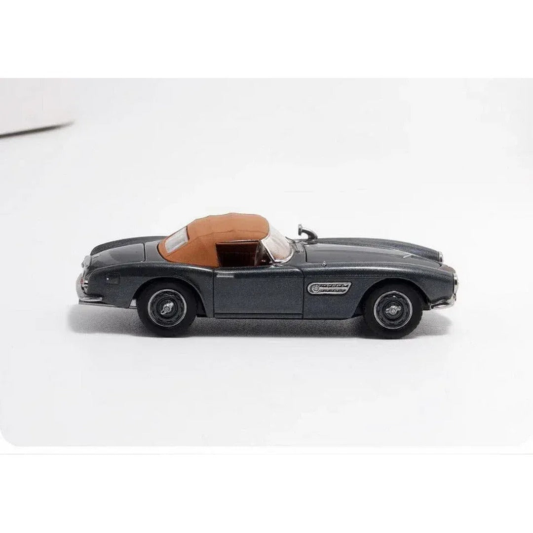 GFCC BMW 507 1957 Convertible Grey side profile view with hardtop fitted