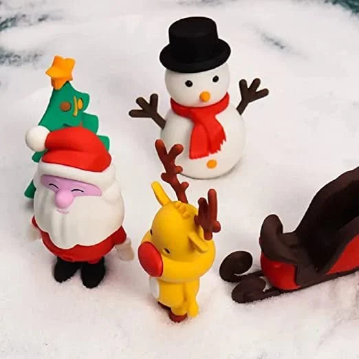 Christmas Erasers