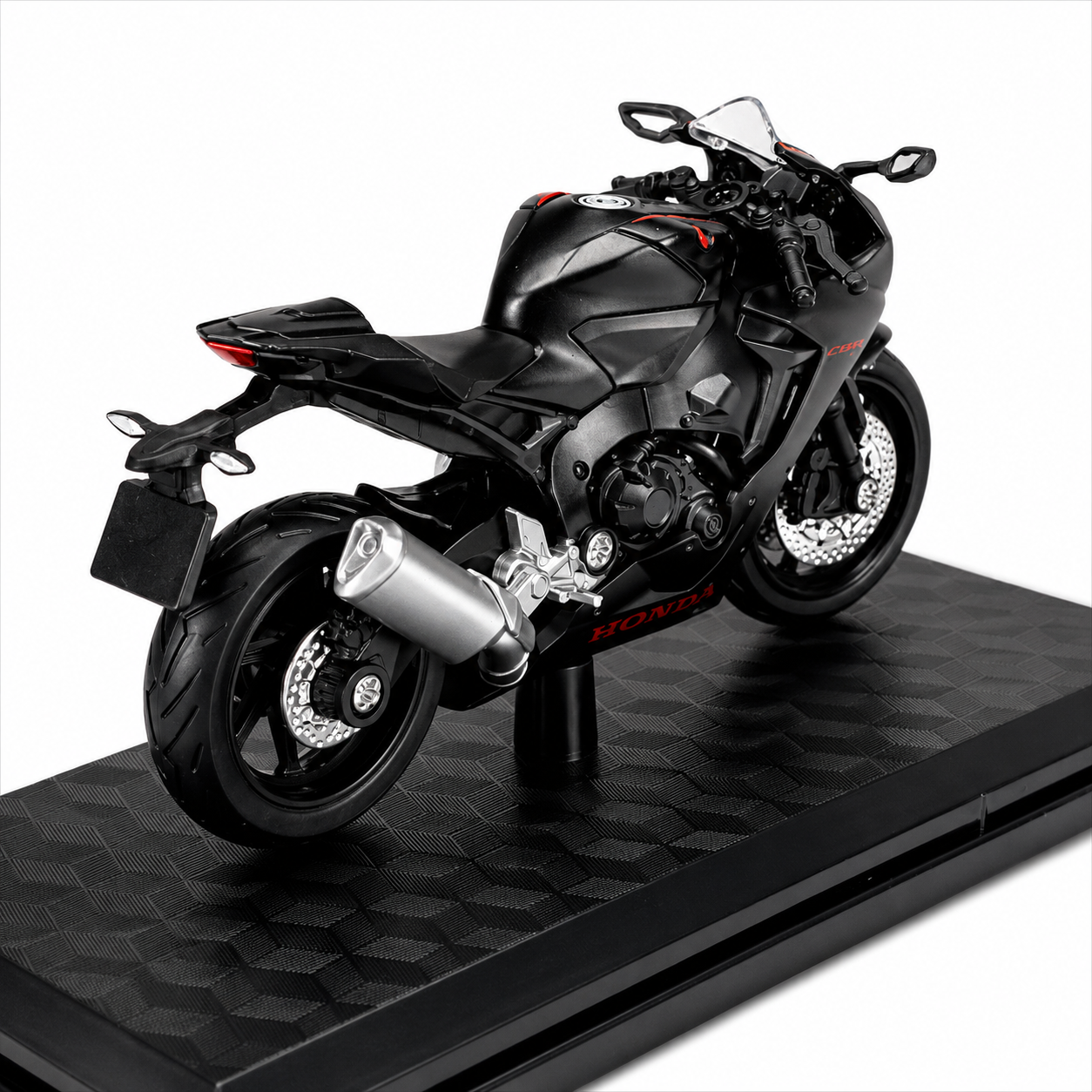 Honda CBR 1000RR Fireblade Diecast Model – Premium Matte Black 1:18 Scale Replica