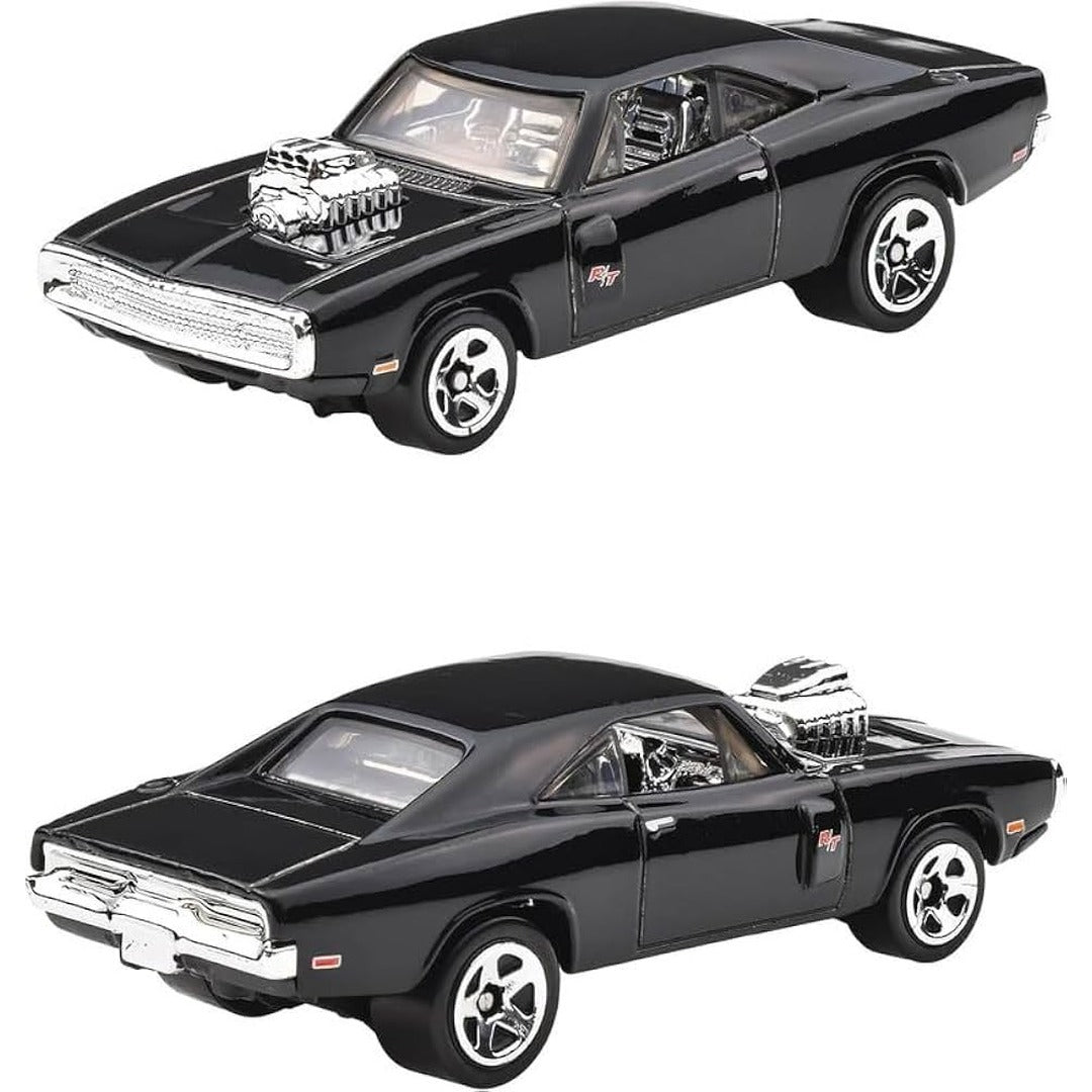 Hot Wheels Fast & Furious 5-pack Dodge Charger R/T black 1:64 diecast model