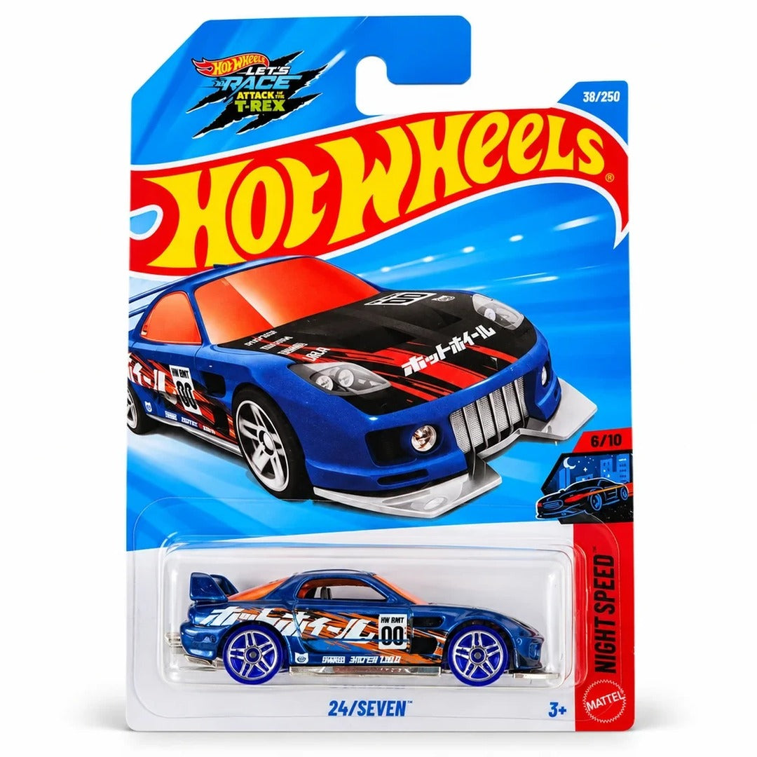 Hot Wheels Imported 24/Seven Night Speed 1:64 Scale Diecast Model Car