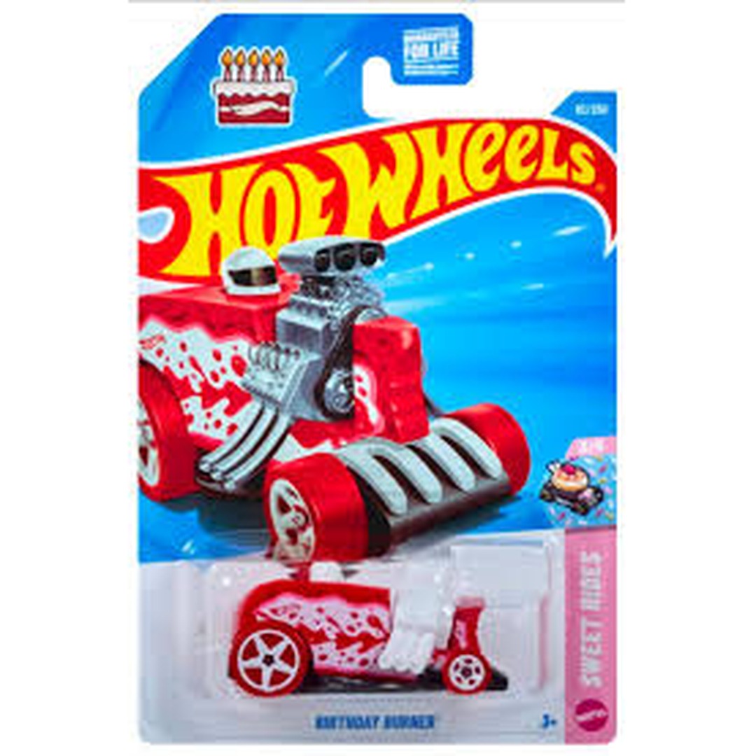 Hot Wheels Imported Birthday Burner Sweet Rides 1:64 Scale Diecast Model Car