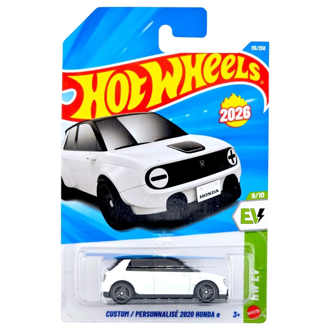 Hot Wheels Imported Custom / Personnalise 2020 Honda e HW EV 1:64 Scale Diecast Model Car