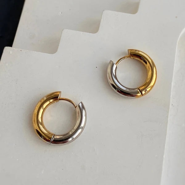 Dual Tone Hoops
