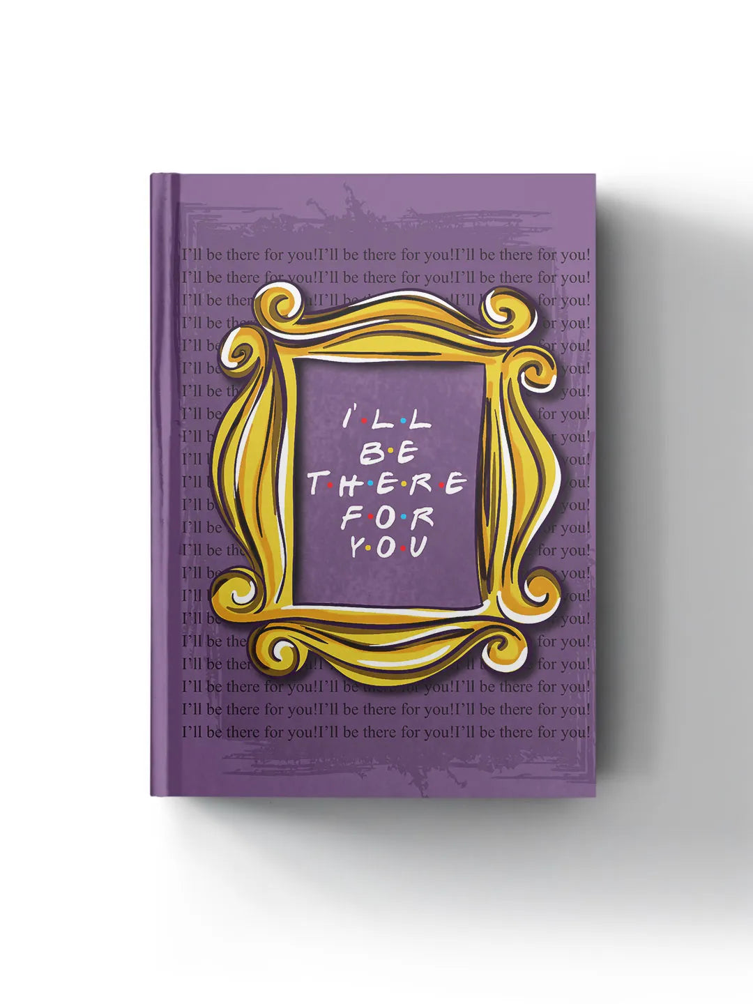 Friends I'll Be There For You Purple Door Frame Hardbound Diary