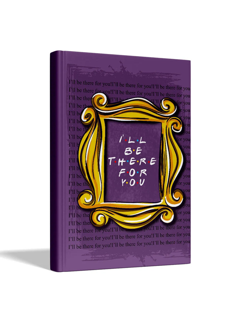 Friends I'll Be There For You Purple Door Frame Hardbound Diary
