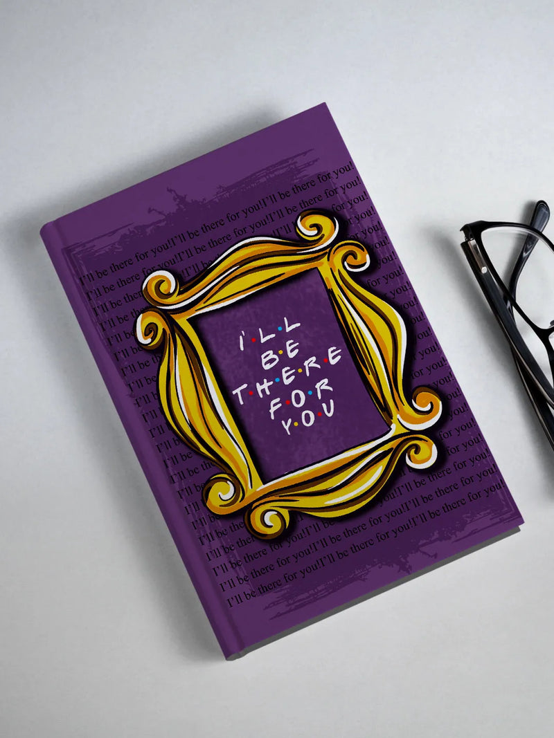 Friends I'll Be There For You Purple Door Frame Hardbound Diary