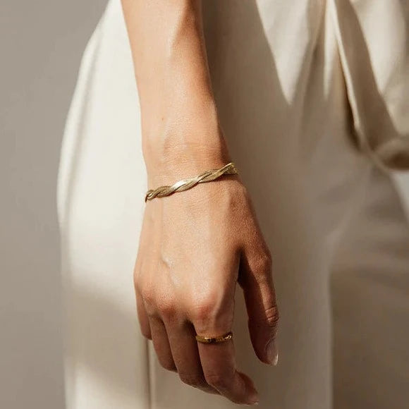 Twisted Herringbone Bracelet