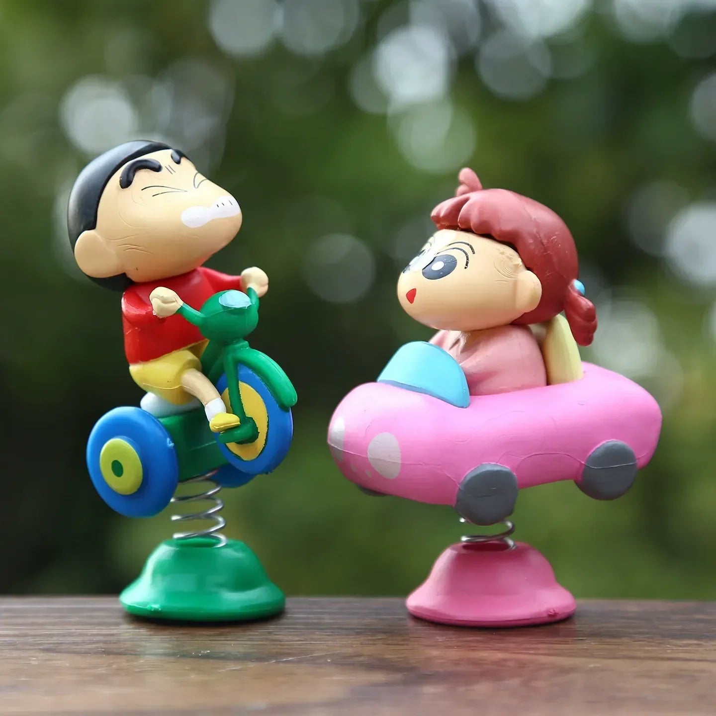 Shin Chan Spring Dashboard Bobble Head Figurine Set (6 Designs)
