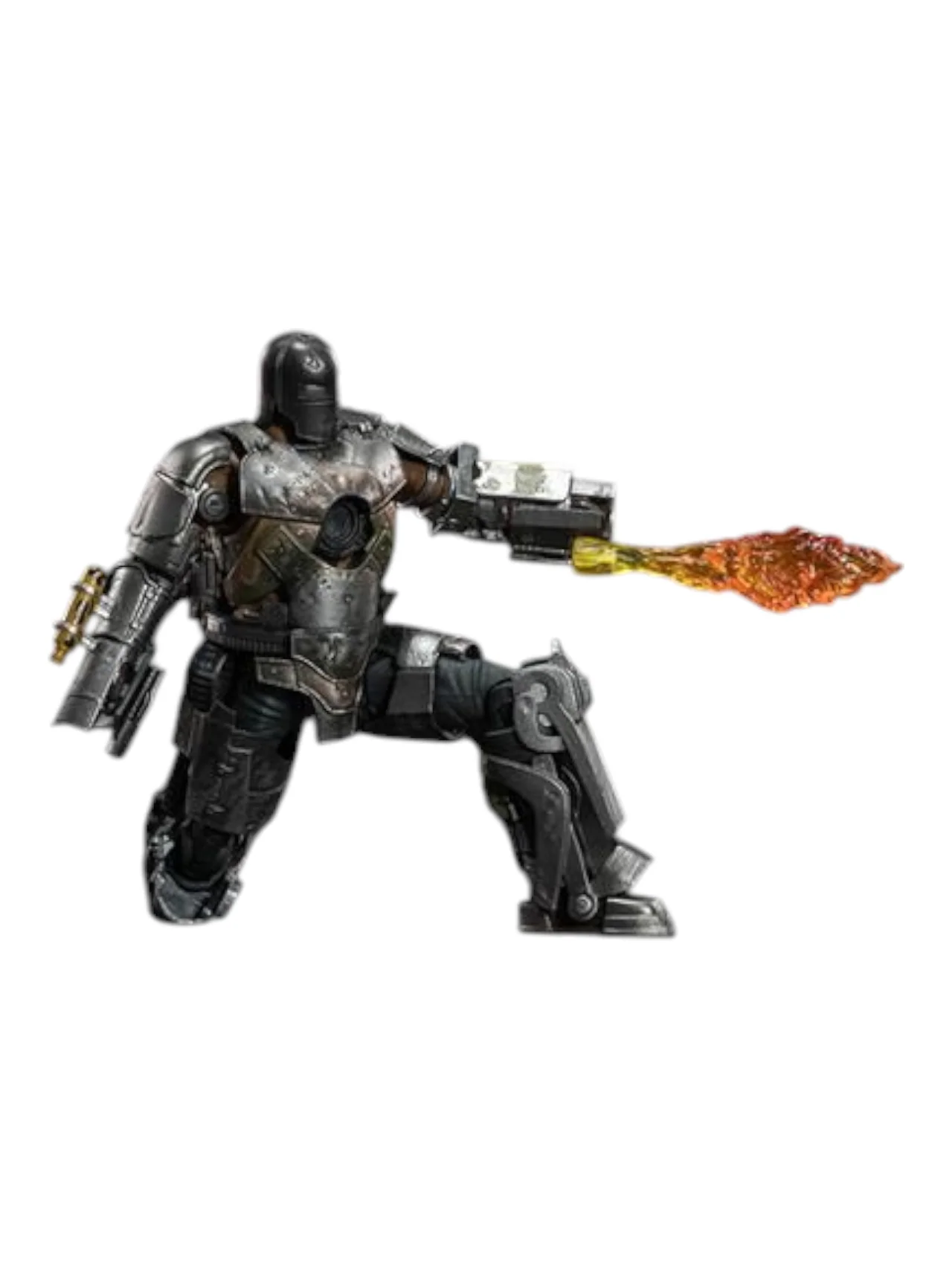 Marvel Studios Iron Man : The Infinity Saga 1:10 Scale Iron Man Mark MK01 Figure by ZD Toys (Size-7 Inch)