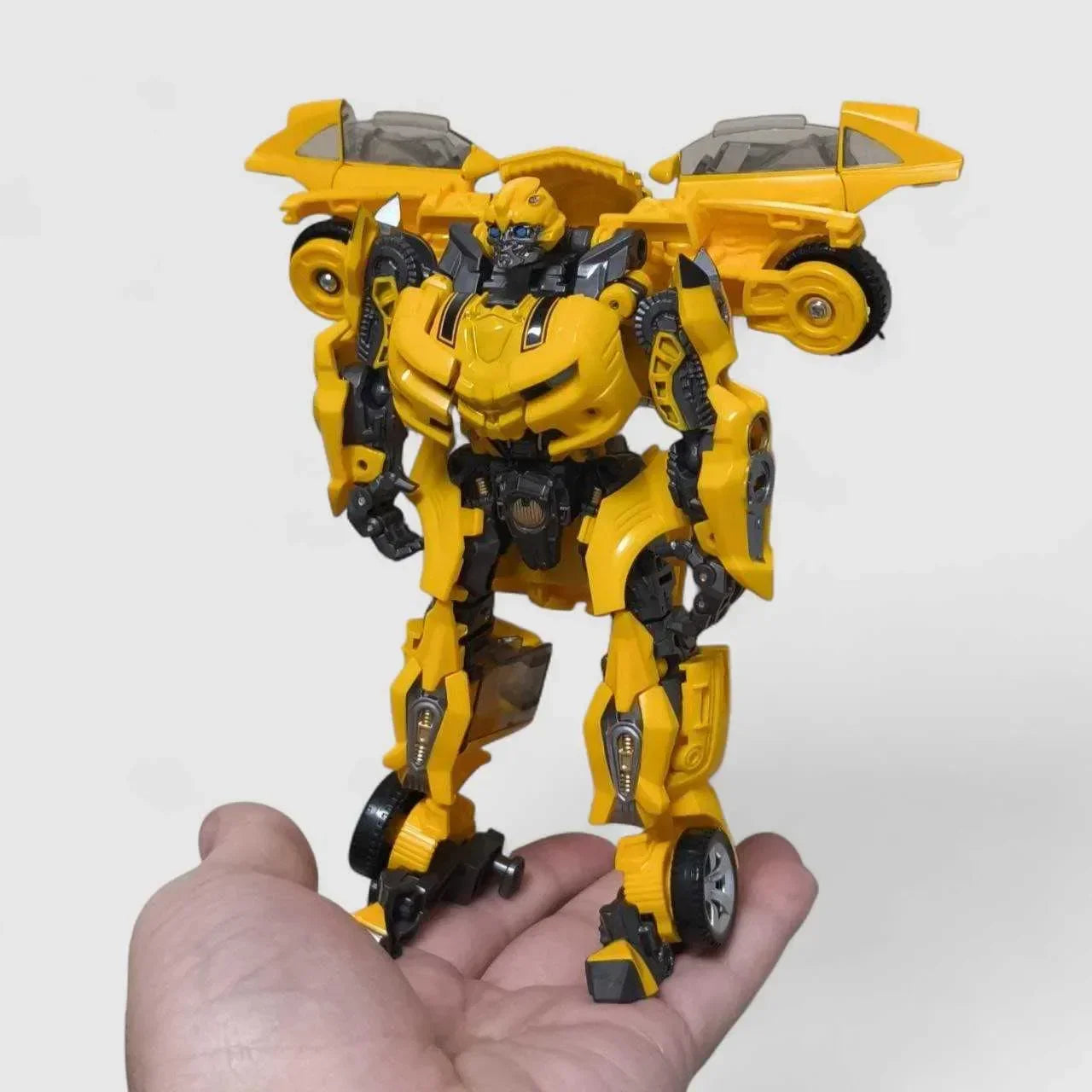 Bumblebee Warrior Transforming Robot Action Figure | Premium Collectible