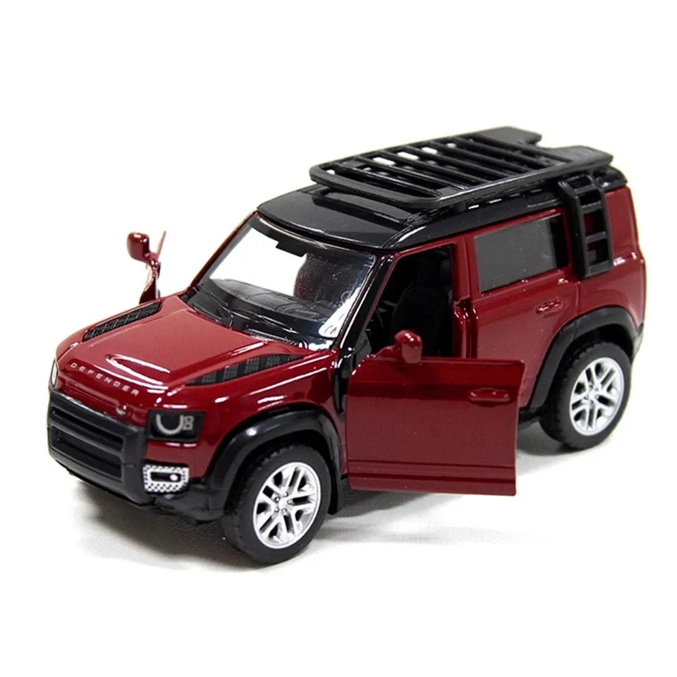 Scale 1 : 43 Official Licensed CCA Cool-Chic Auto Diecast Metal Model Car - LAND ROVER DEFENDER 110 - With Acylic Case