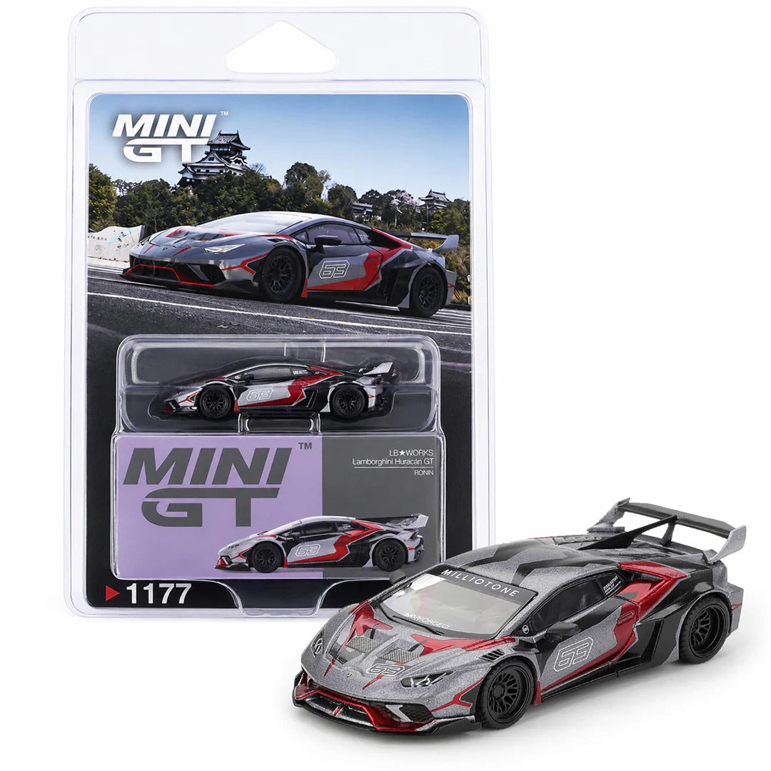 Mini GT LB★WORKS Lamborghini Huracán GT Ronin 1:64 Diecast Model Car 1177