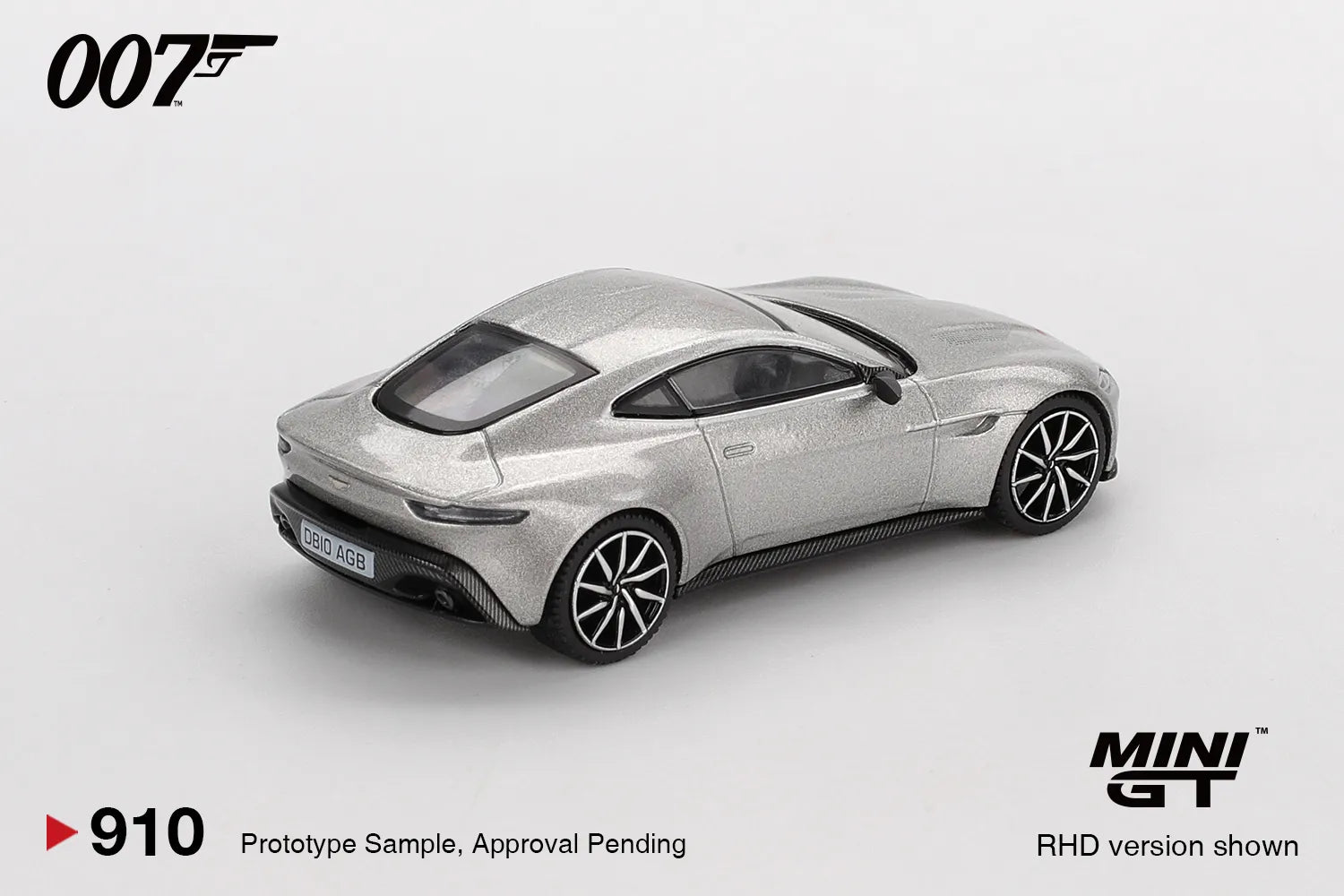 
Mini GT Aston Martin DB10 007 E Spectre 1:64 Scale Blister Code 910
