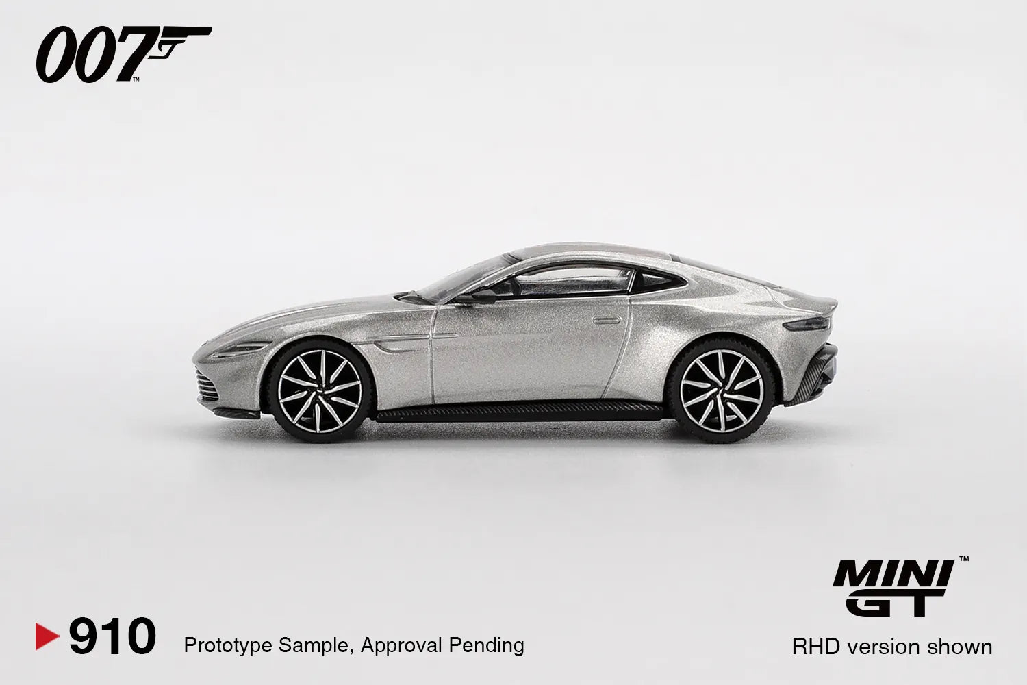 
Mini GT Aston Martin DB10 007 E Spectre 1:64 Scale Blister Code 910
