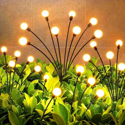 Solar Powered Firefly Garden Lamp (No batteries Required) - Set of 2