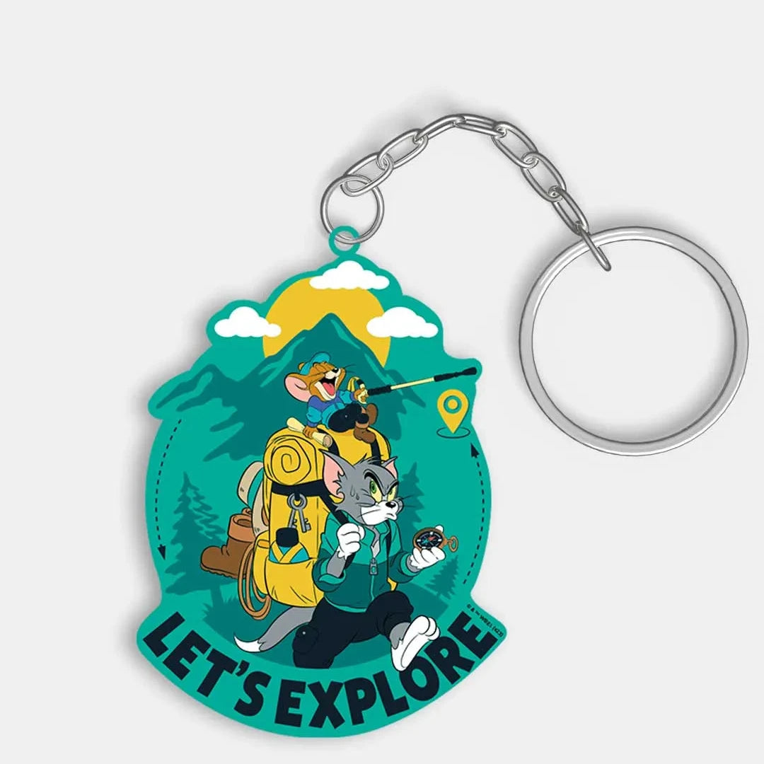 Tom And Jerry - The Explorers Acrylic Keychain