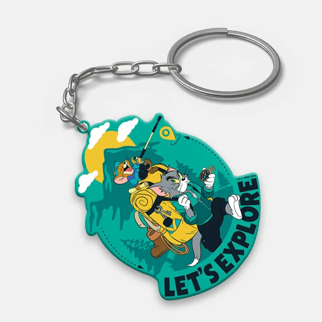 Tom And Jerry - The Explorers Acrylic Keychain