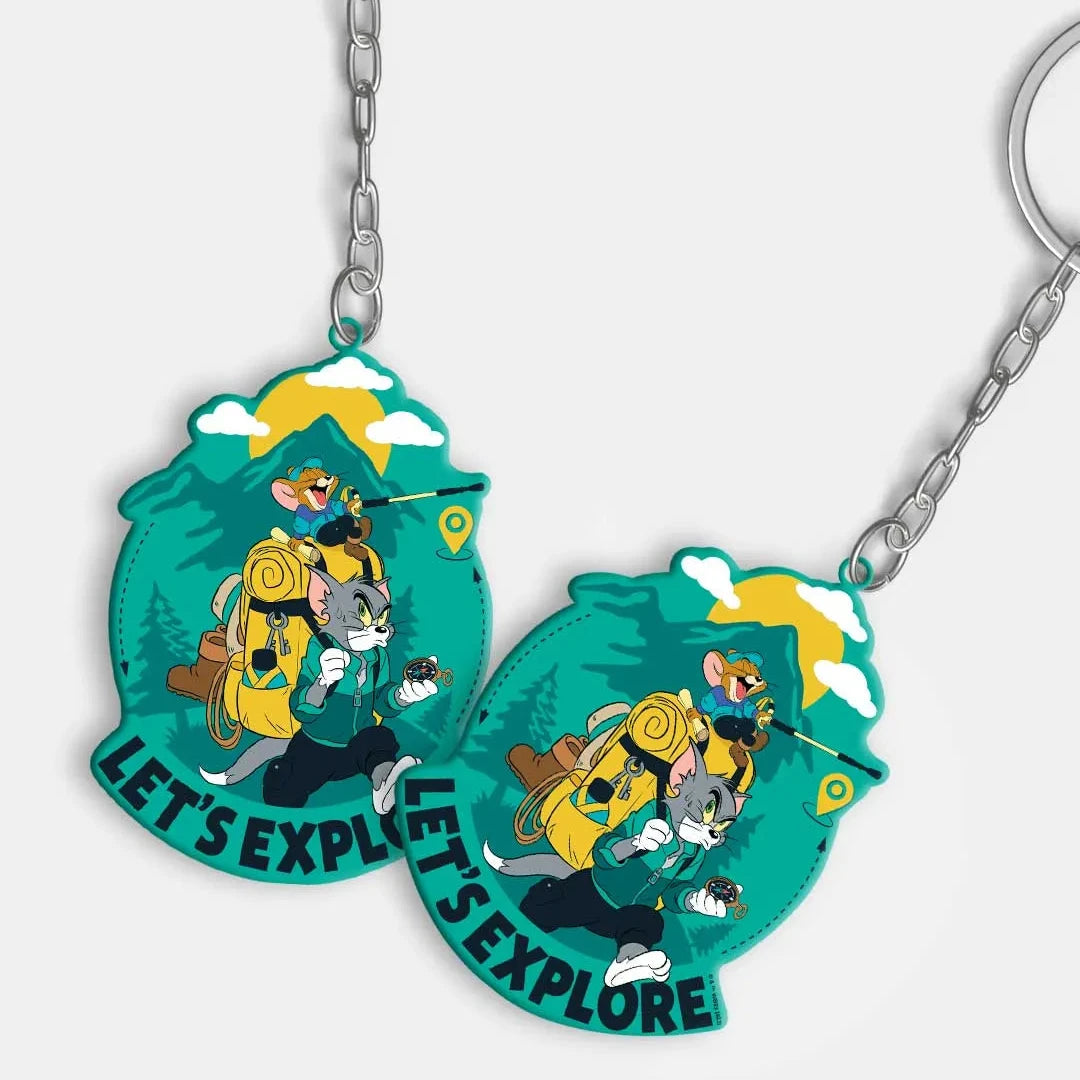 Tom And Jerry - The Explorers Acrylic Keychain