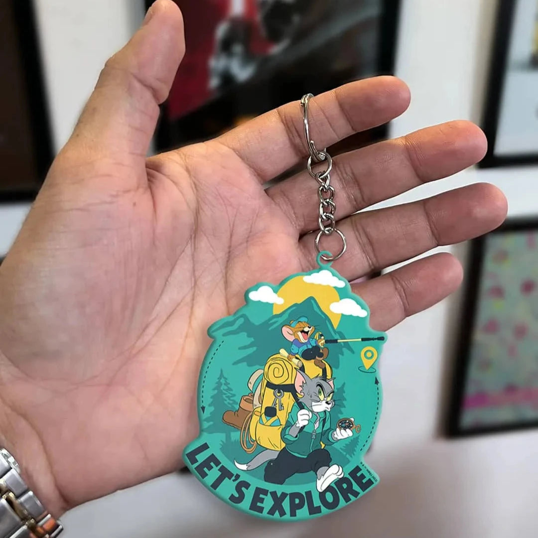 Tom And Jerry - The Explorers Acrylic Keychain