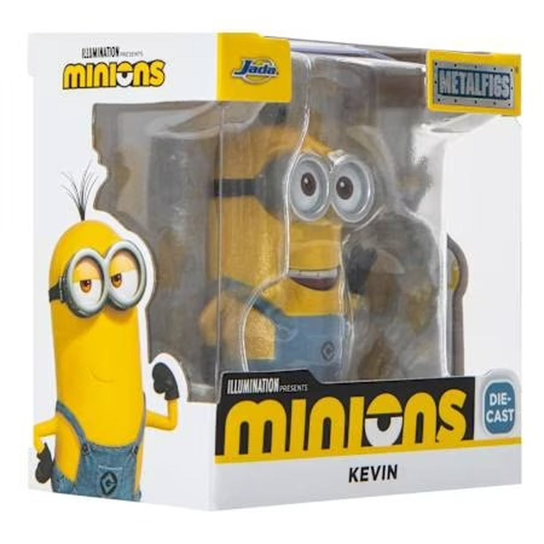 Jada Metalfigs Minions Kevin figure packaging angle view