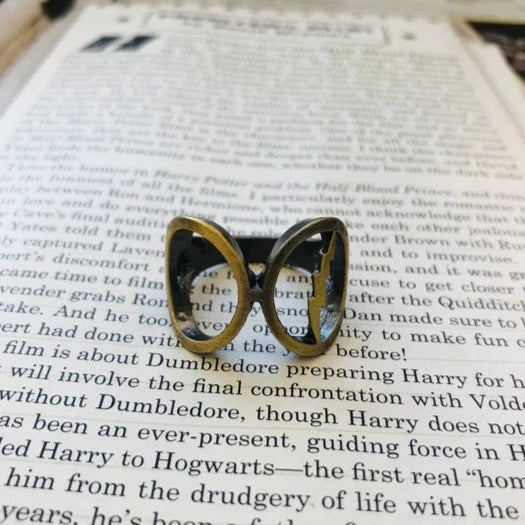 Harry Potter Glasses Ring