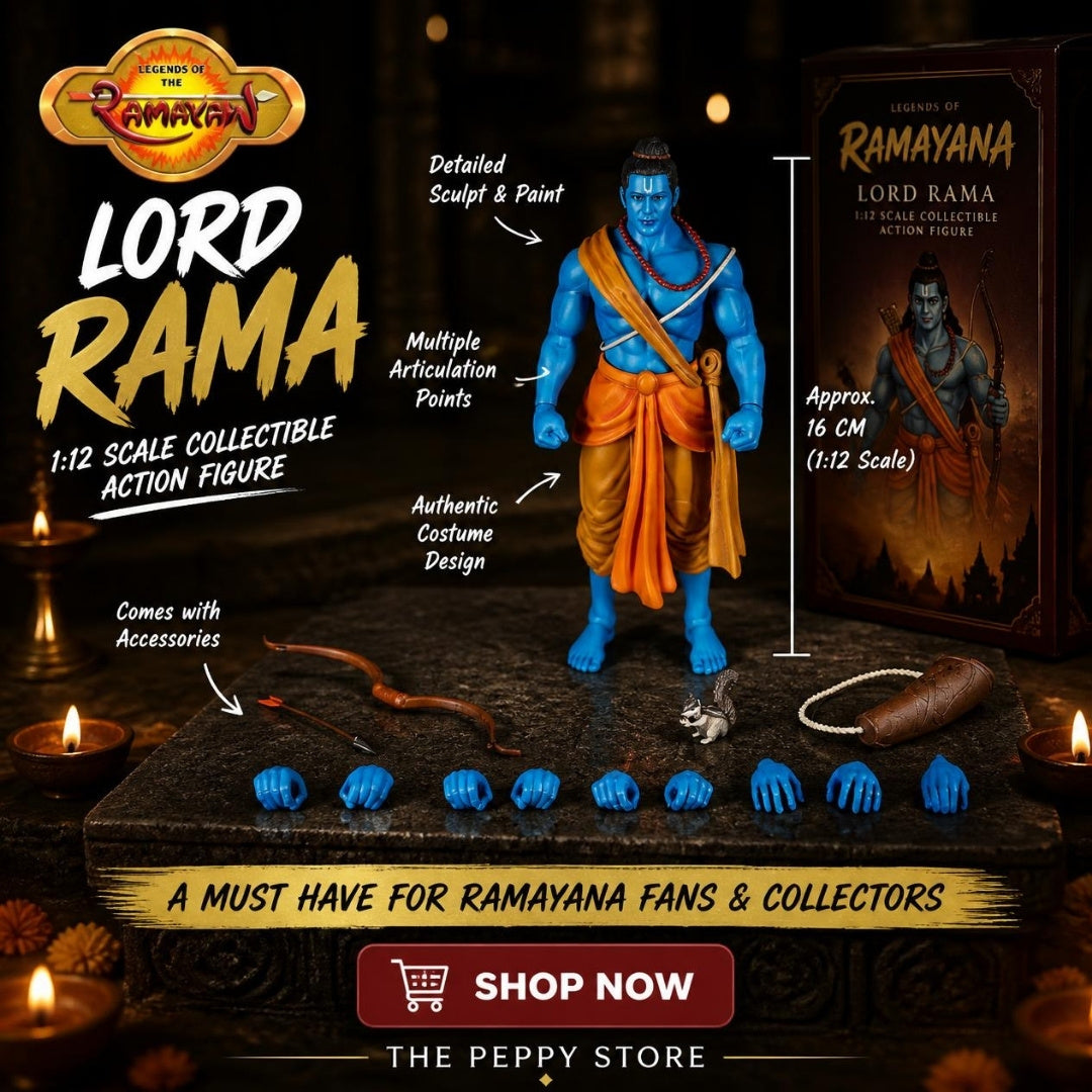 Legends of the Ramayana Vanvasi Rama Action Figure