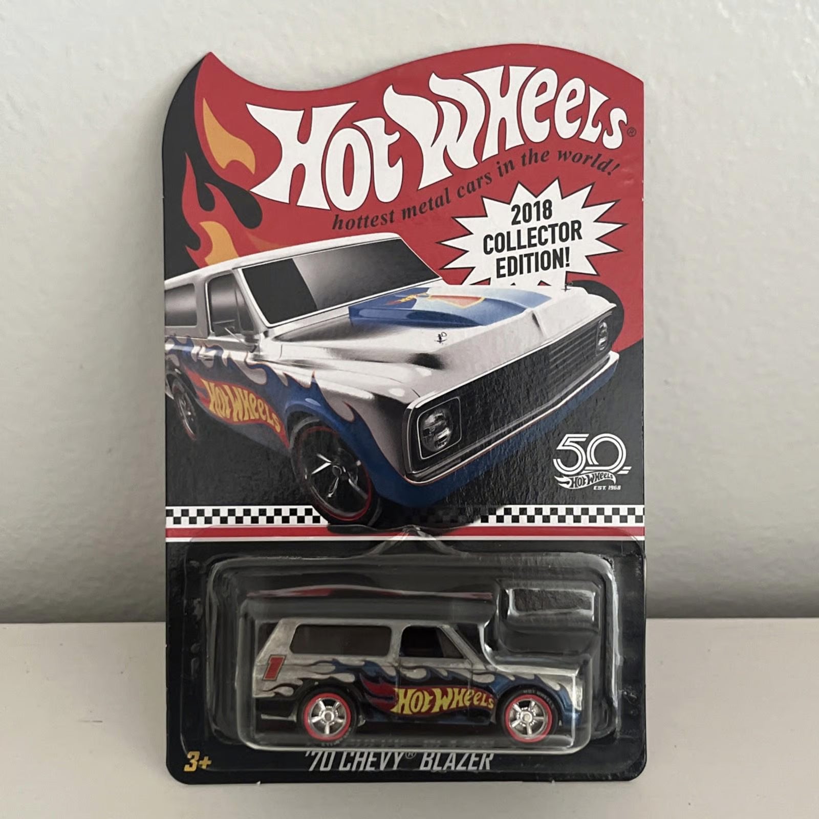Hot Wheels '70 Chevy Blazer Collectible Vehicle 2018 Collector Edition