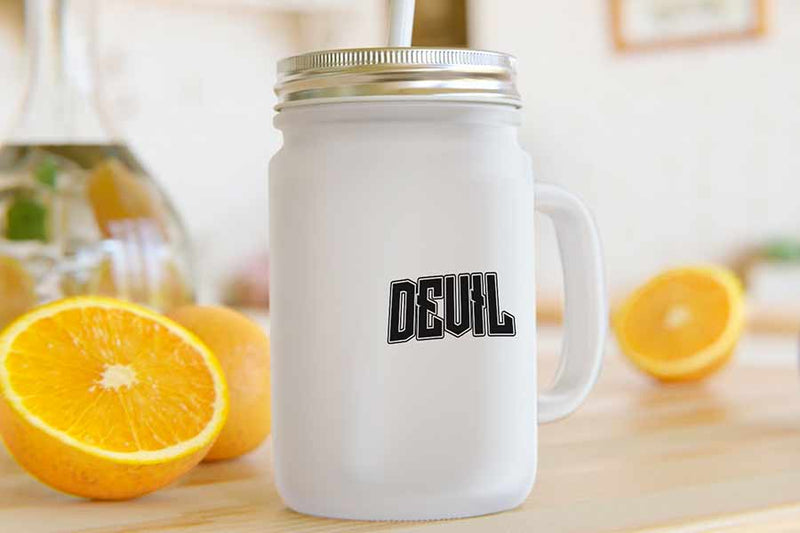 Devil Mason Jar