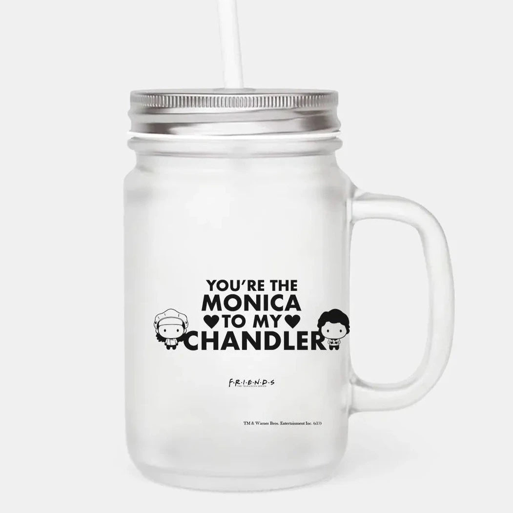 Friends - Monica To Chandler Mason Jar