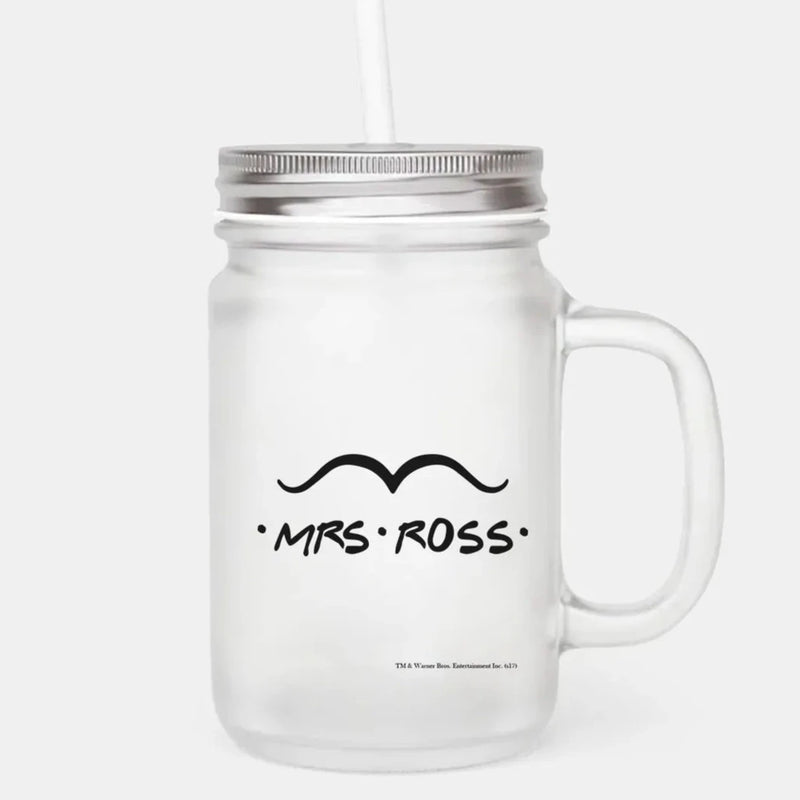 Friends - Mrs. Ross Mason Jar