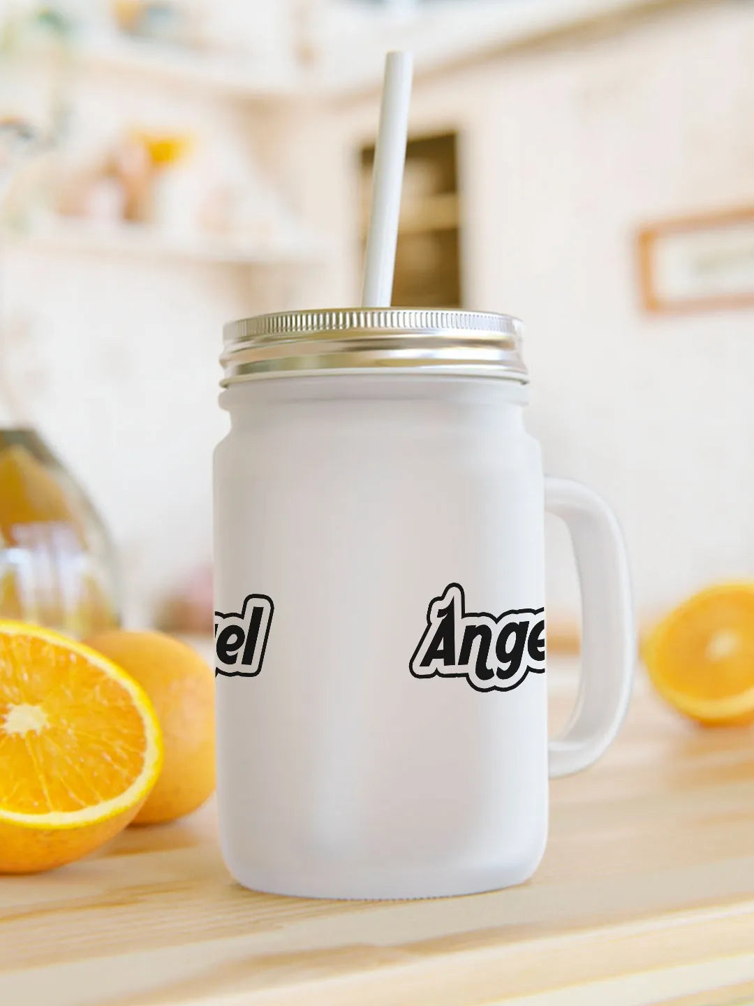 Angel Mason Jar