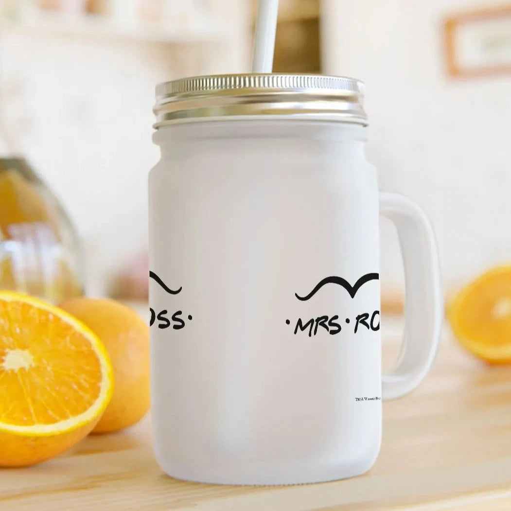 Friends - Mrs. Ross Mason Jar