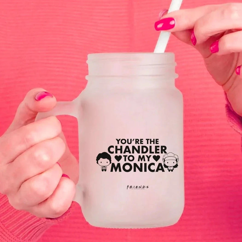 Friends - Chandler To Monica Mason Jar
