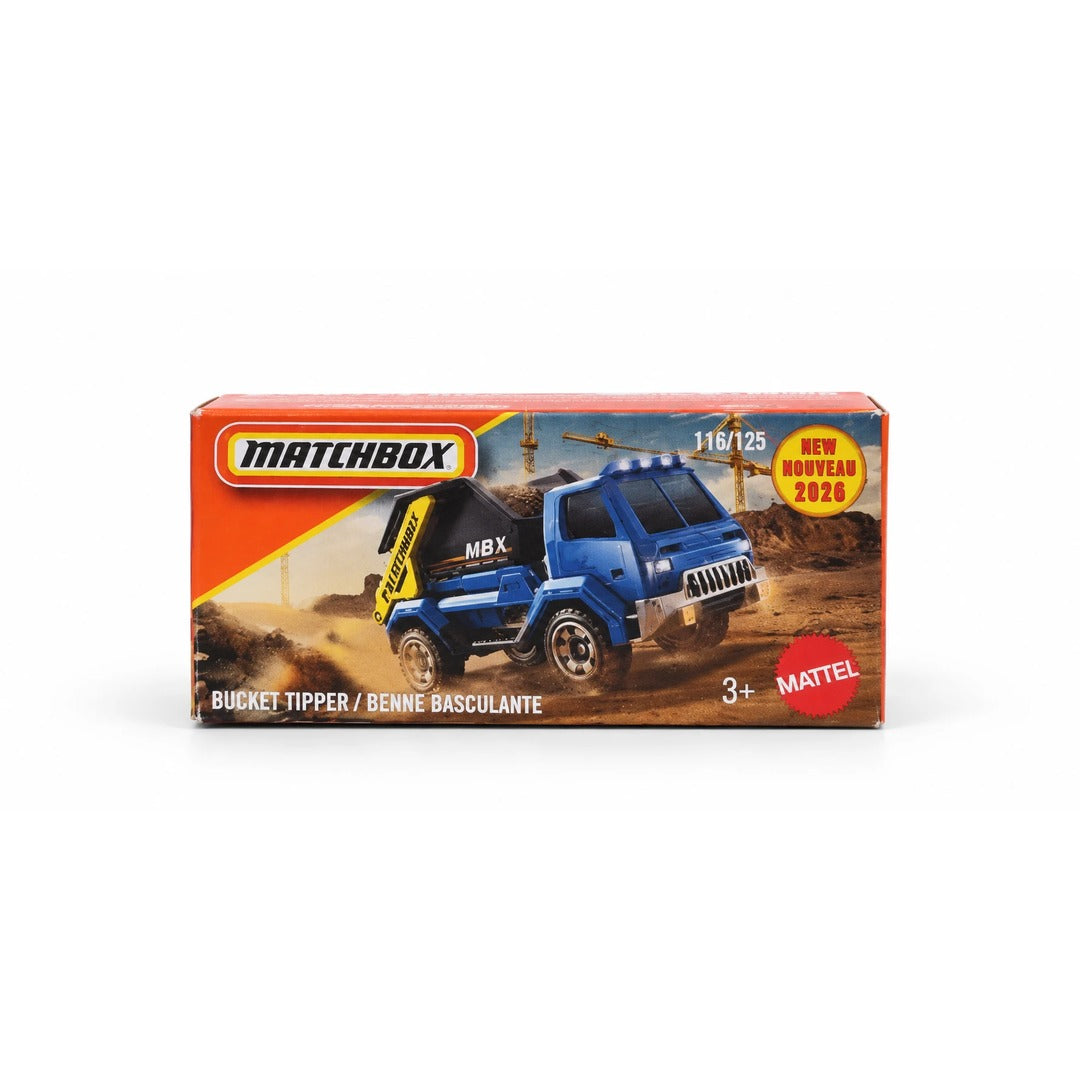 Matchbox Imported Bucket Tipper Construction Truck 1:64 Diecast Model
