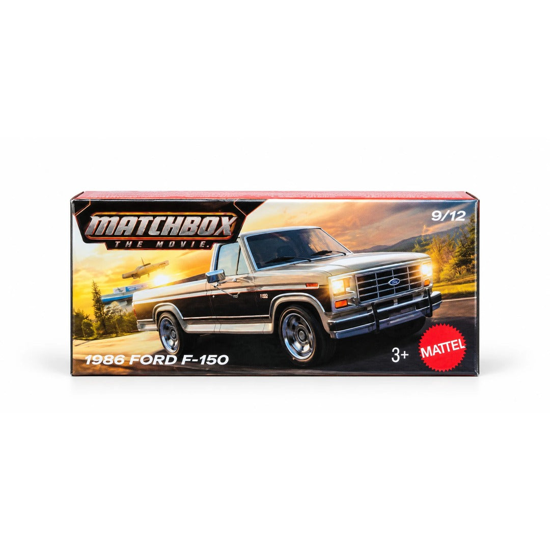 Matchbox Imported The Movie 1986 Ford F-150 1:64 Diecast Model Car