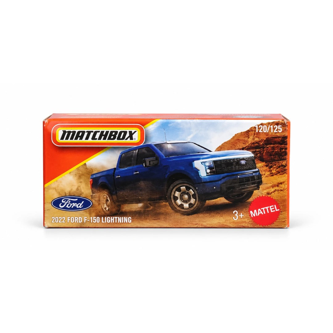 Matchbox Imported 2022 Ford F-150 Lightning 1:64 Diecast Model Car