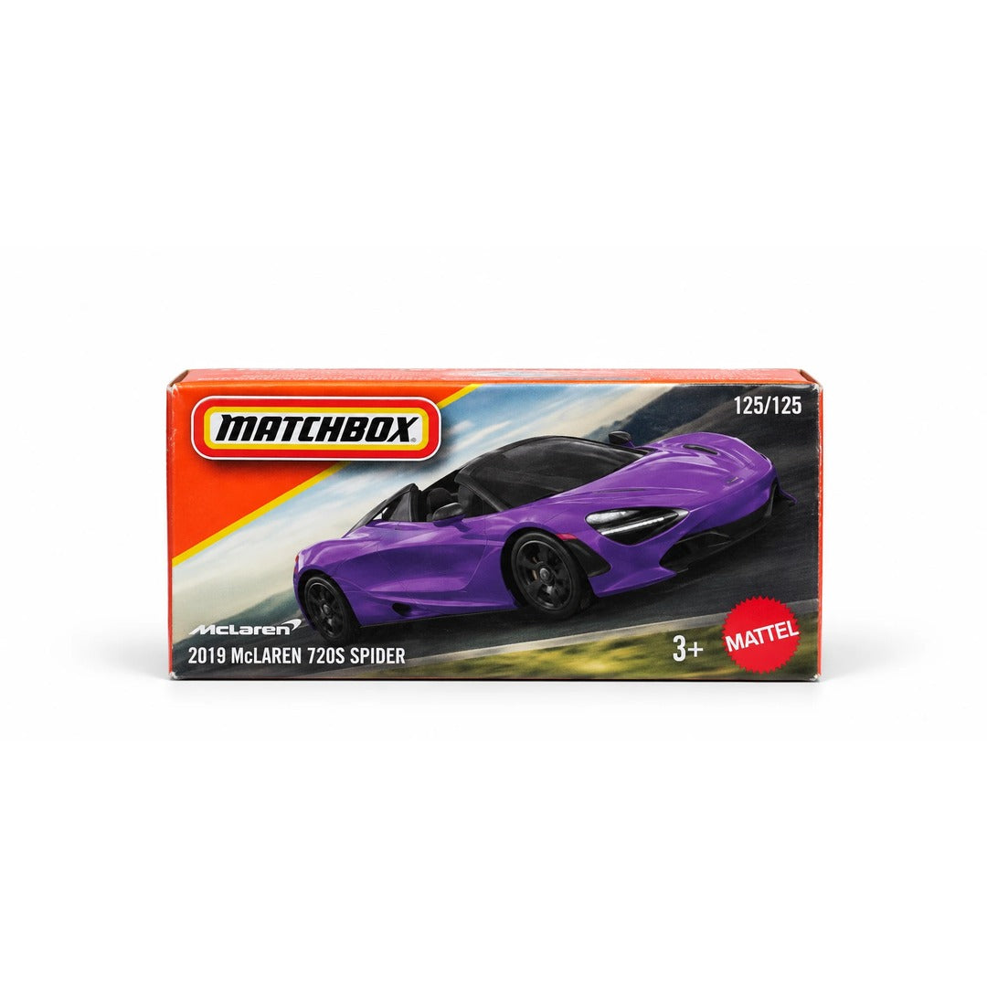 Matchbox Imported 2019 McLaren 720S Spider 1:64 Diecast Model Car