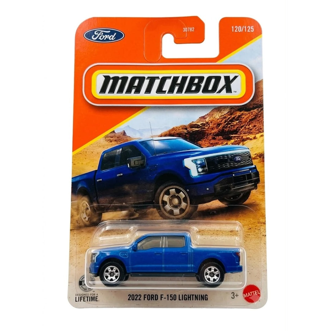 Matchbox 2022 Ford F-150 Lightning 1:64 diecast model car card 120/125 - blister packaging