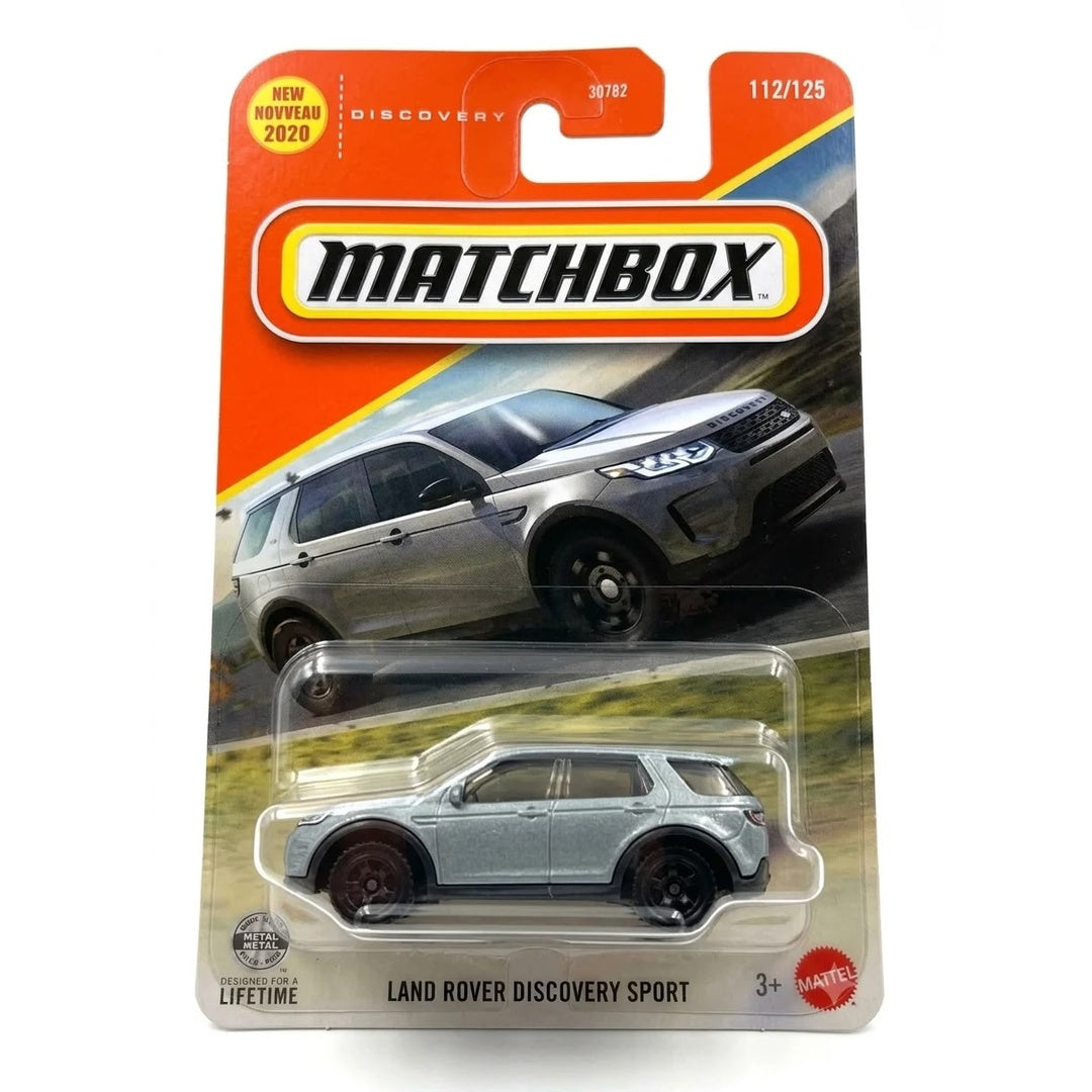 Matchbox Land Rover Discovery Sport 1:64 diecast model car card 112/125 - blister packaging