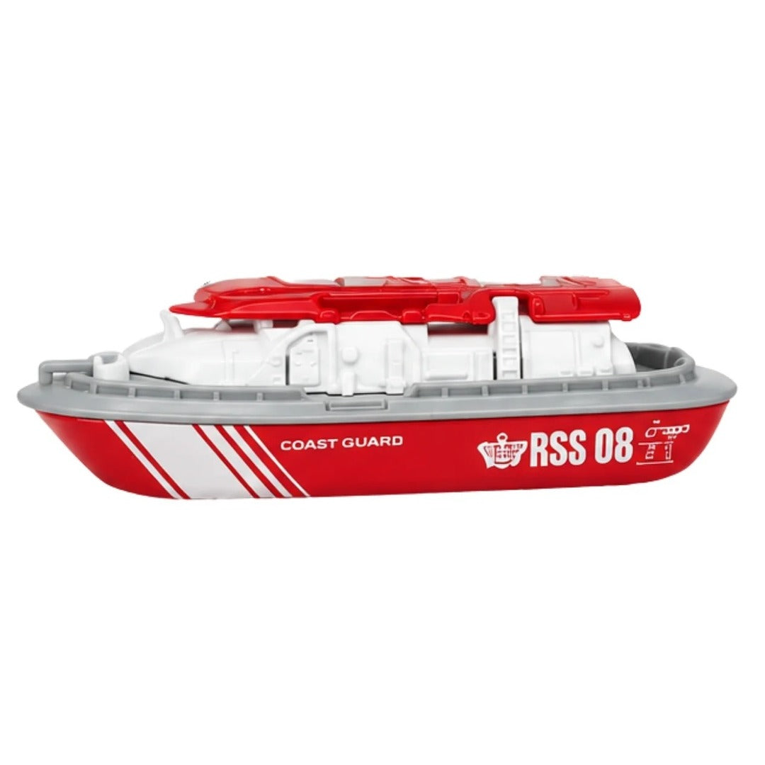 Matchbox MBX Rescue IV Coast Guard rescue boat