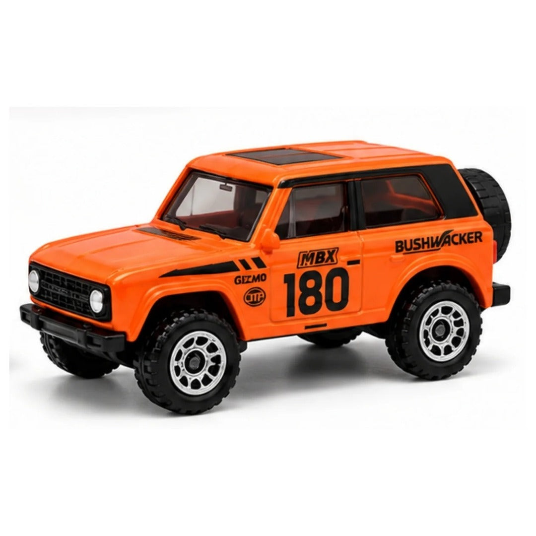 Matchbox MBX Retro orange Ford Bronco Bushwacker