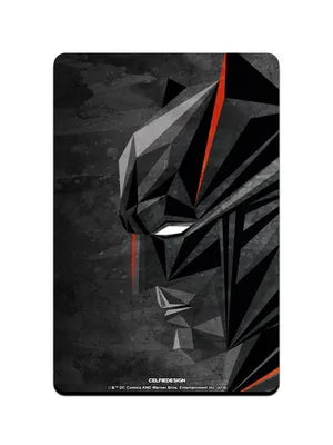 Geometric Batman Fridge Magnet