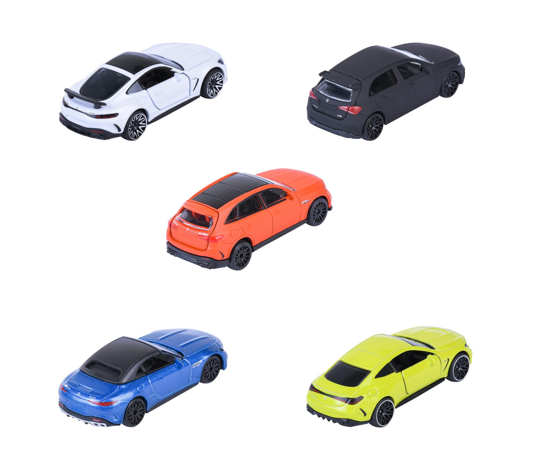 Majorette Mercedes-AMG Giftpack Premium Diecast Car Model - Set of 5