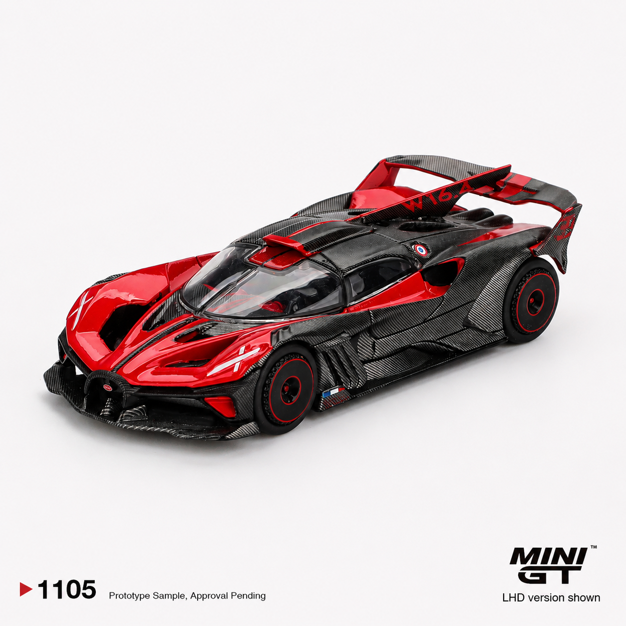 Bugatti Bolide MINI GT 1:64 Scale Diecast Model Car